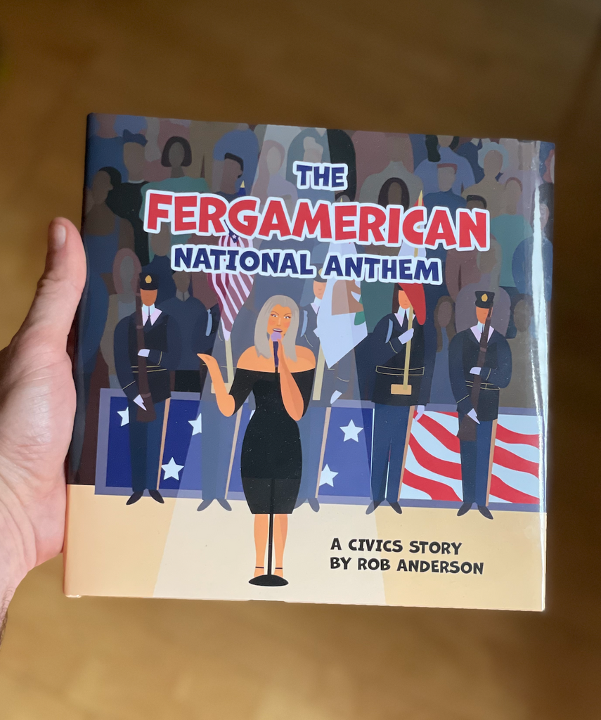 Signed Fergamerican National Anthem Book