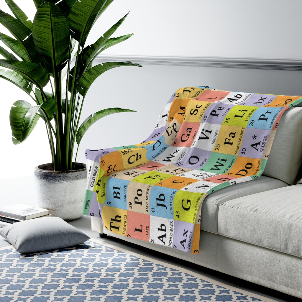 Homosexual Elements Fleece Blanket